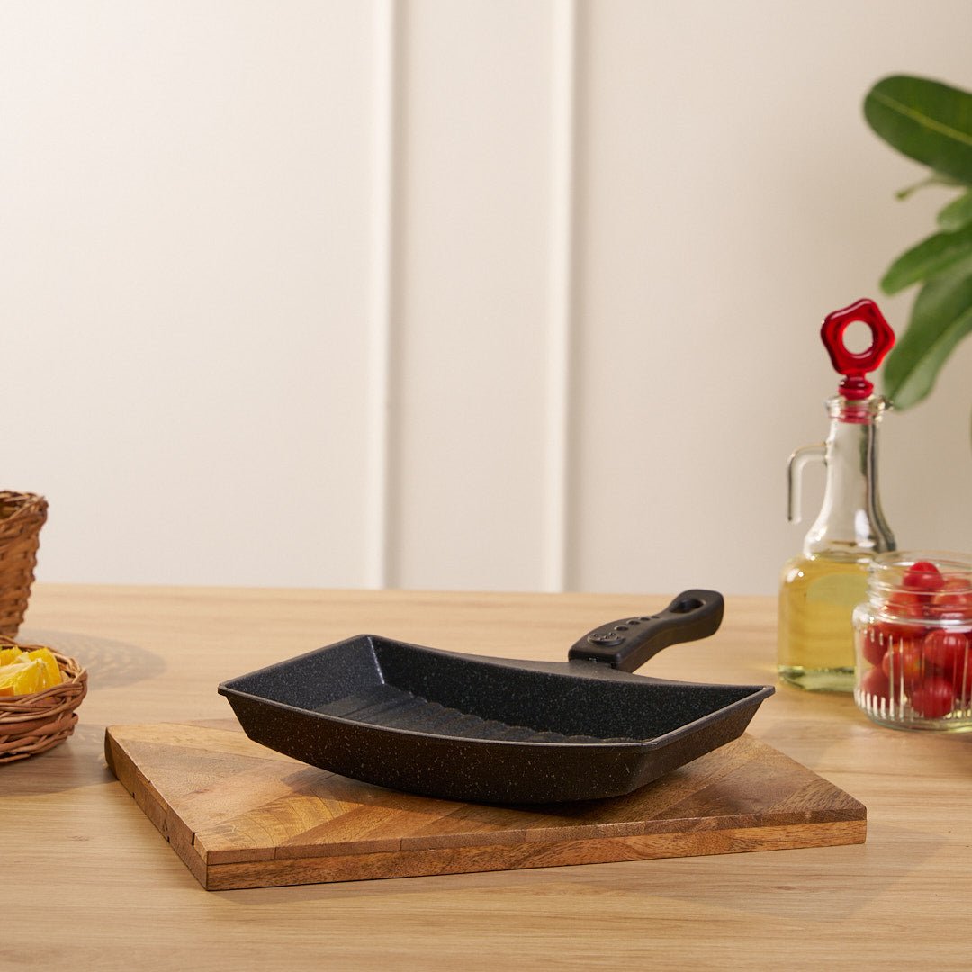 Non-Stick Portable Curved Pan