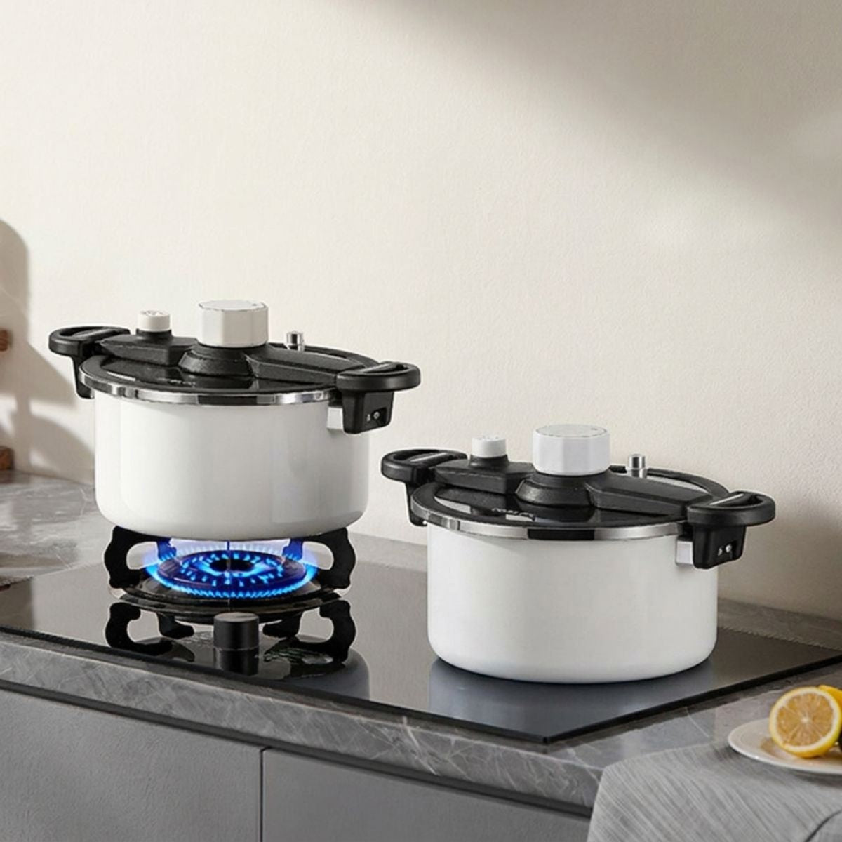 Titanium Enamel Micro-Pressure Cooker (6L)