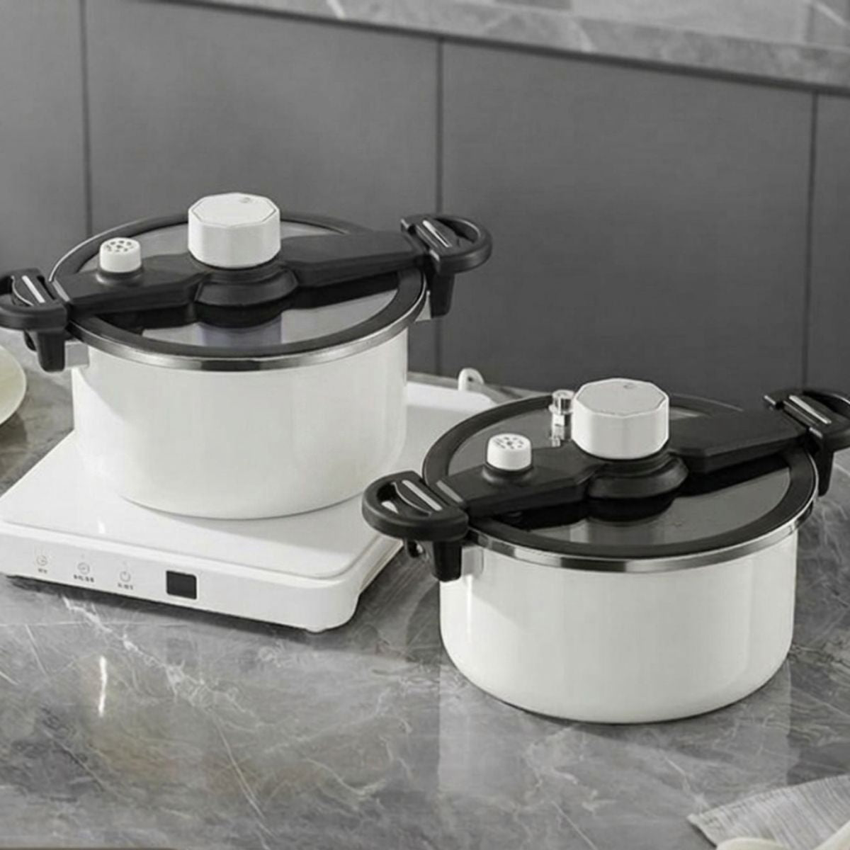 Titanium Enamel Micro-Pressure Cooker (6L)