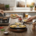 3-In-1 Cast Iron Cooking Pan (19cm)