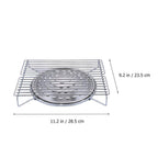 Portable Stainless Steel BBQ Grill Set