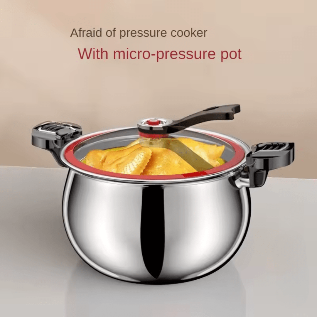 Multi-Use Micro-Pressure Cooker with Handle