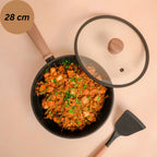 13-Piece Titanium Coated Non-Stick Kitchen Cookware Set