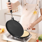 Portable Cast Aluminum Crepe & Egg Roll Pan