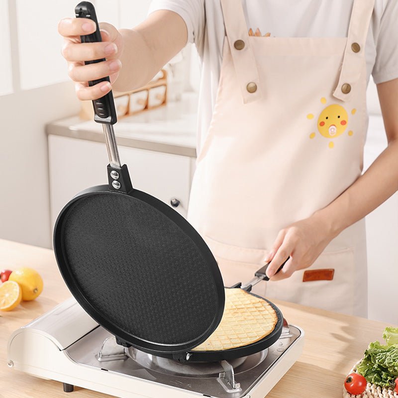 Portable Cast Aluminum Crepe & Egg Roll Pan