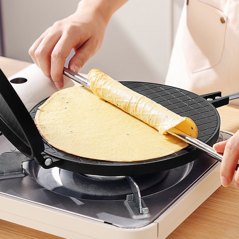 Portable Cast Aluminum Crepe & Egg Roll Pan