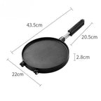 Portable Cast Aluminum Crepe & Egg Roll Pan