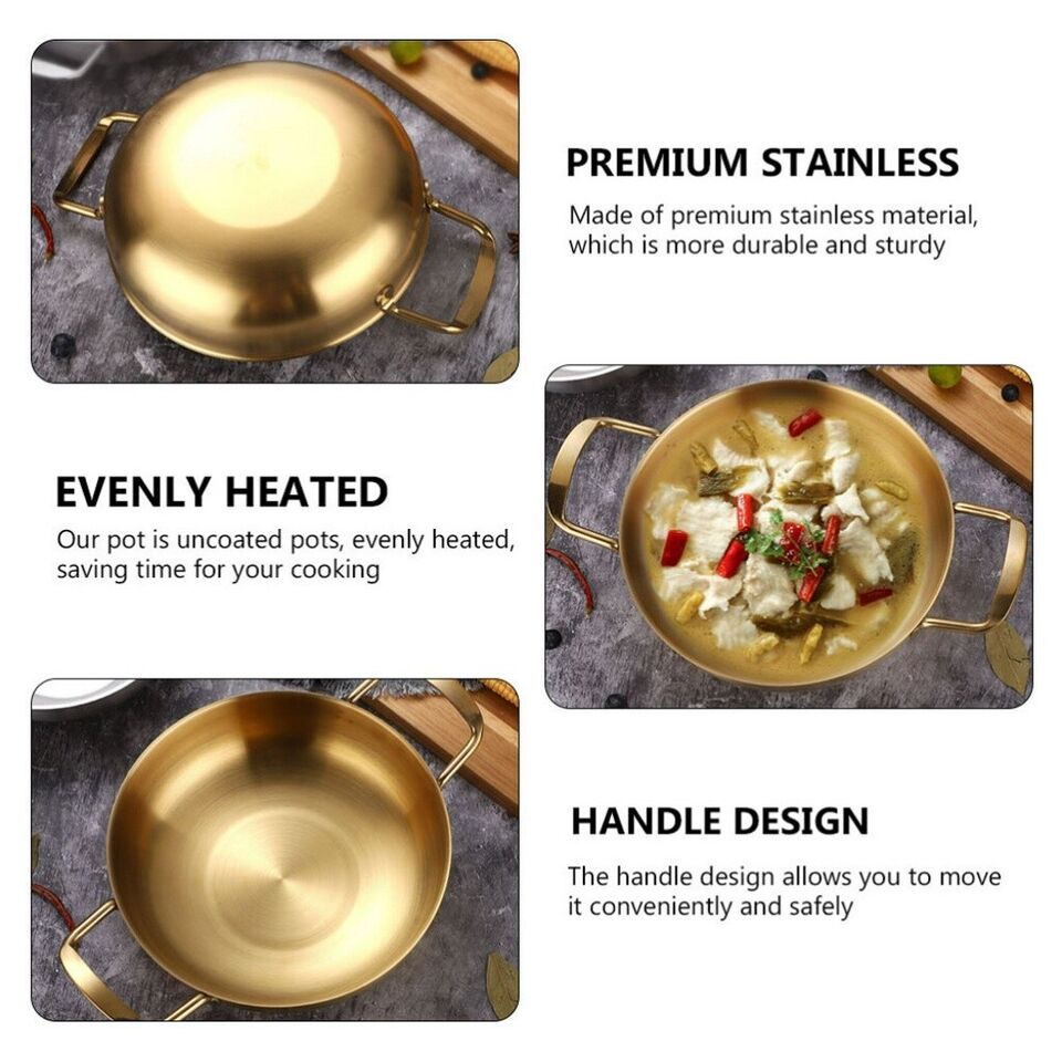 Sleek Design Stainless Steel Cookware